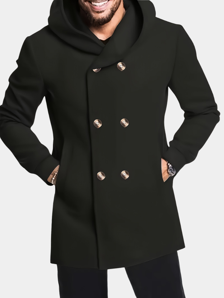 BRYNOUVELLE | Manteau Midi à Capuche pour Homme