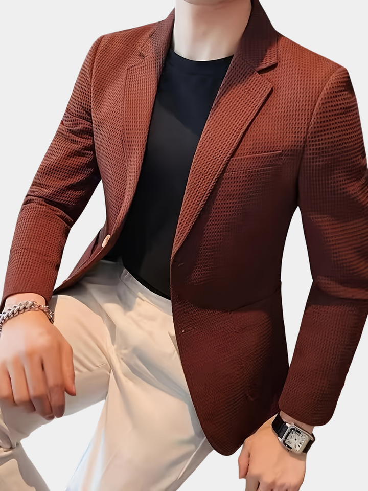 BRYNOUVELLE | Veste Texturée en Maille pour Homme