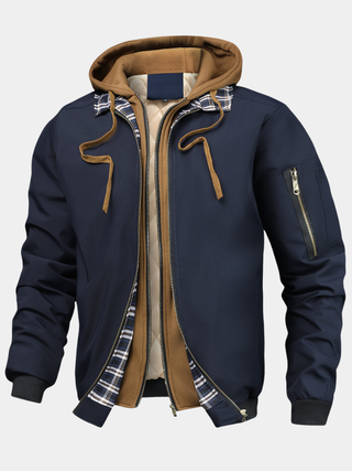 BRYNOUVELLE | Veste de travail à capuche pour homme