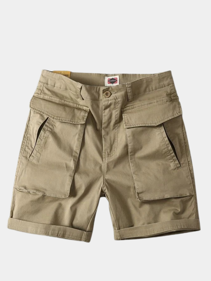 BRYNOUVELLE | Pantalon Cargo Court en Coton pour Hommes