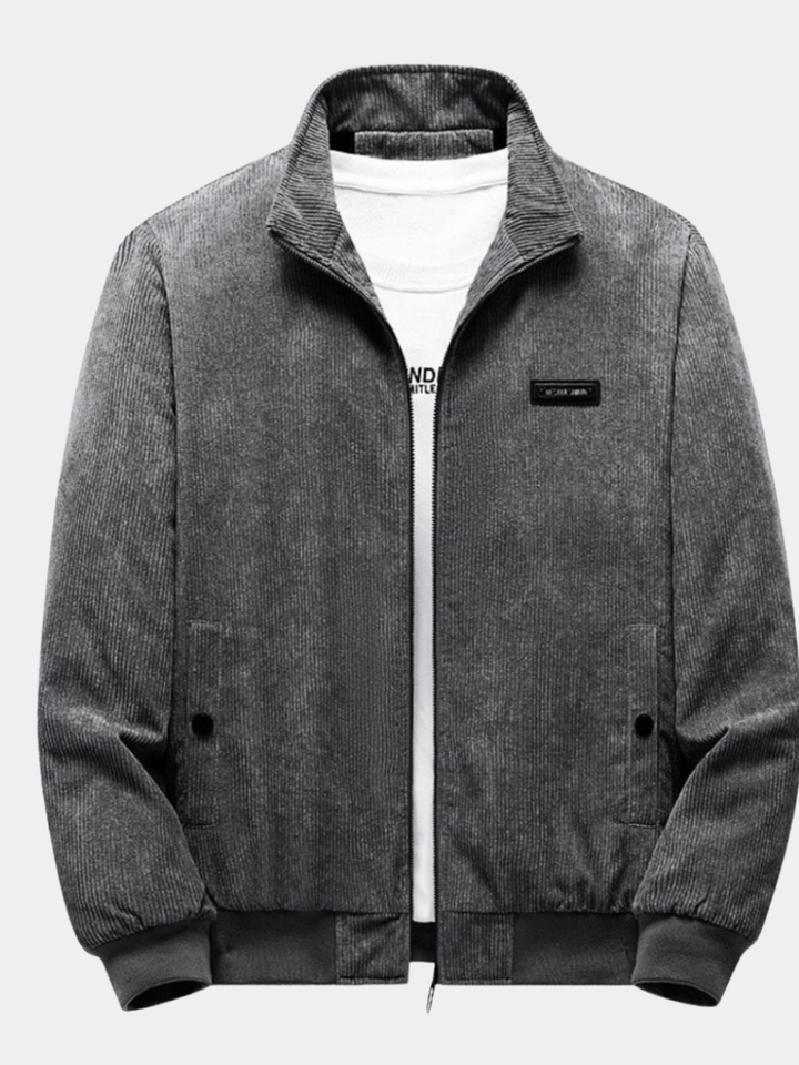 BRYNOUVELLE | Veste Retro en Velours Courru pour Hommes