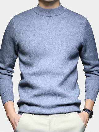 BRYNOUVELLE | Pull en Maille Coton à Col Roulé pour Hommes