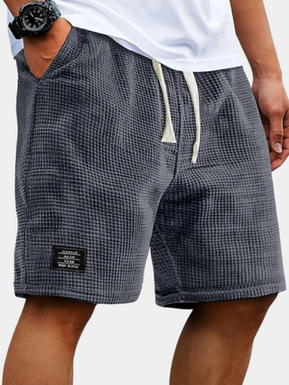 BRYNOUVELLE | SHORT À TEXTURE GAUFRE POUR HOMMES