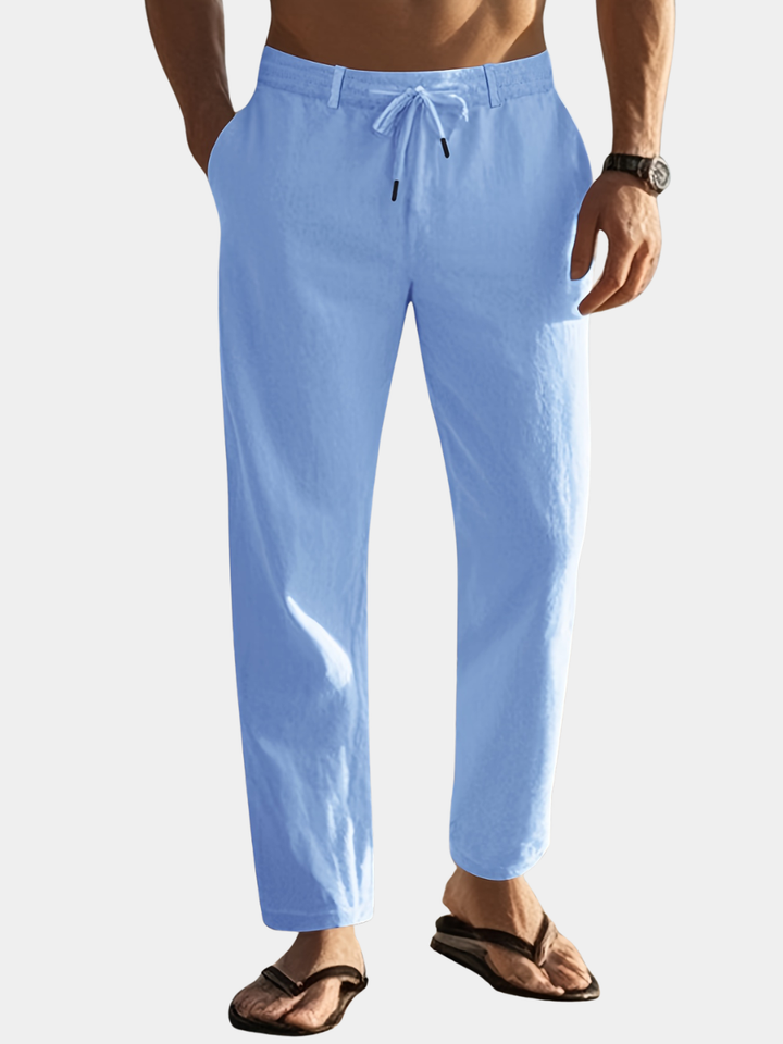 BRYNOUVELLE | PANTALON EN LIN POUR HOMMES