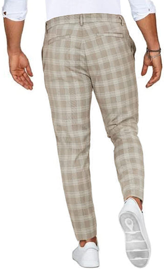 BRYNOUVELLE | CHINO À CARREAUX POUR HOMMES