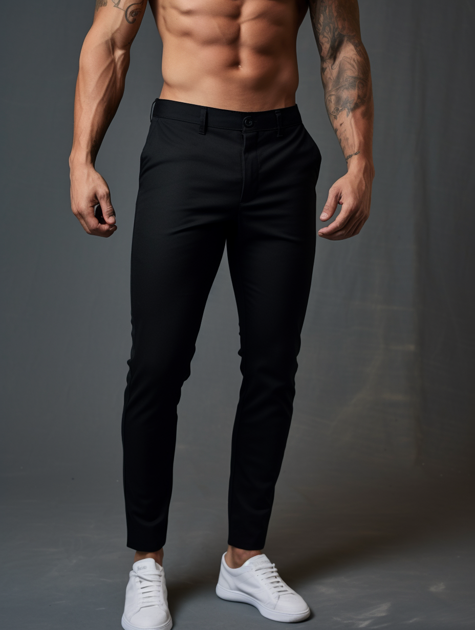 BRYNOUVELLE | PANTALONS STRETCH POUR HOMMES