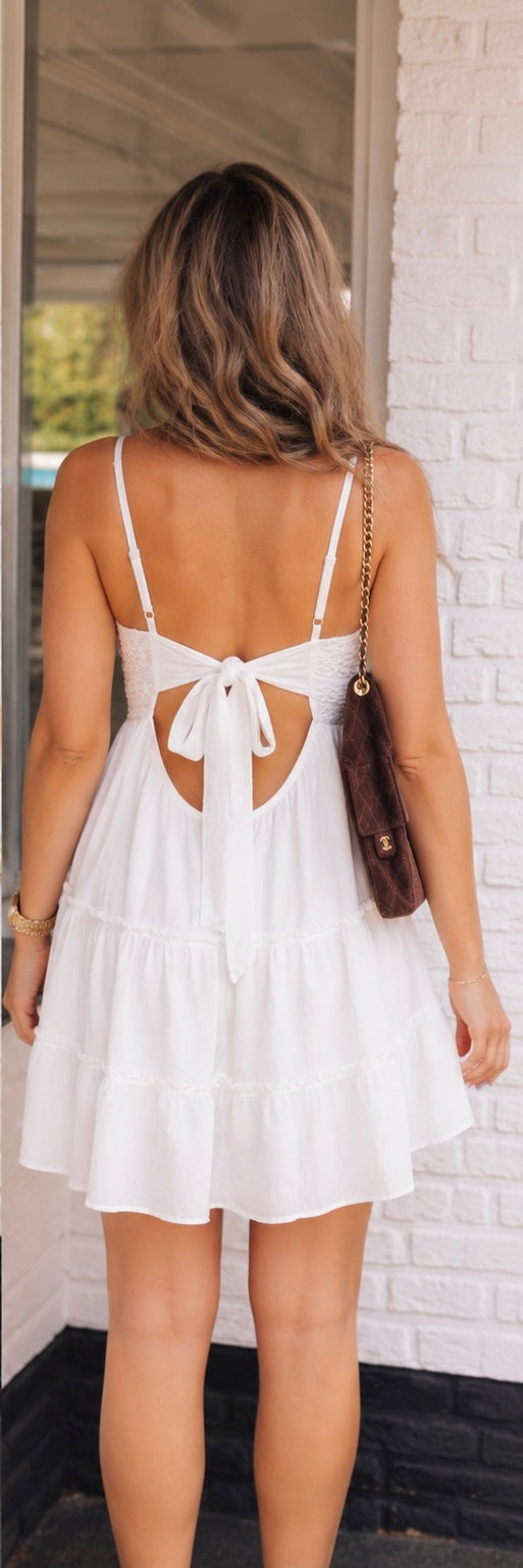 Robe Celeste Blanche