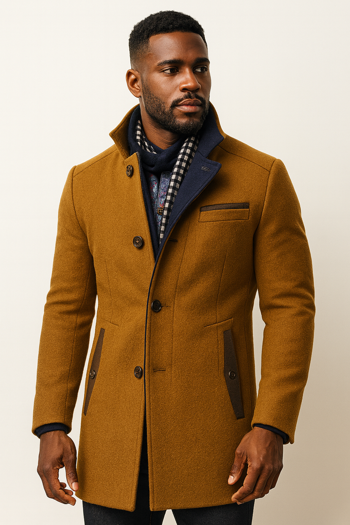 BRYNOUVELLE | Manteau en Laine pour Hommes