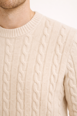 PULL EN TRICOT CABLE