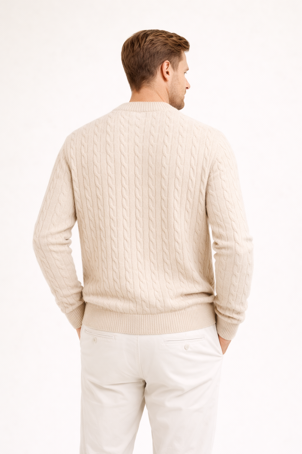 PULL EN TRICOT CABLE