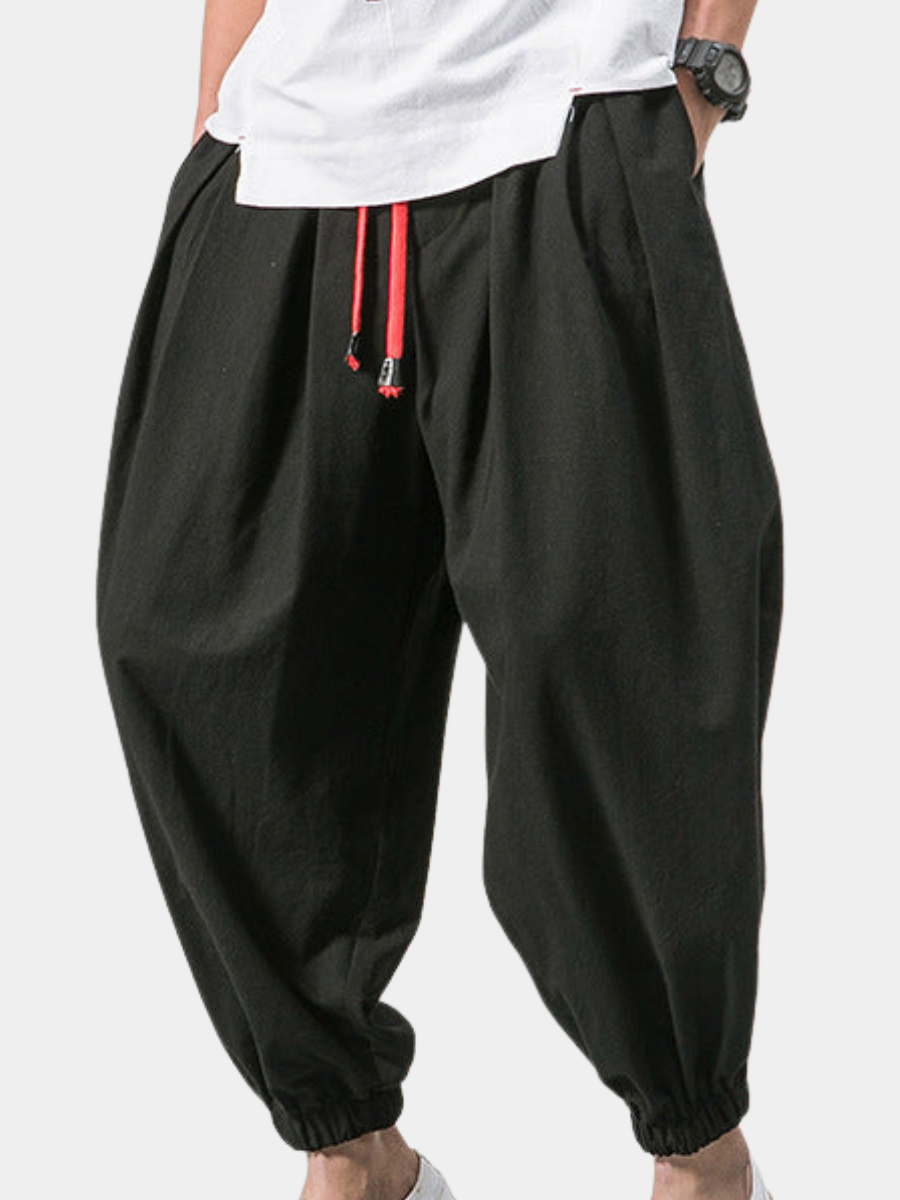 BRYNOUVELLE | PANTALONS OVERSIZE EN COTON