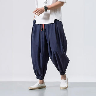 BRYNOUVELLE | PANTALONS OVERSIZE EN COTON