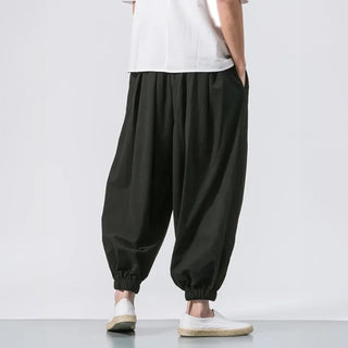 BRYNOUVELLE | PANTALONS OVERSIZE EN COTON