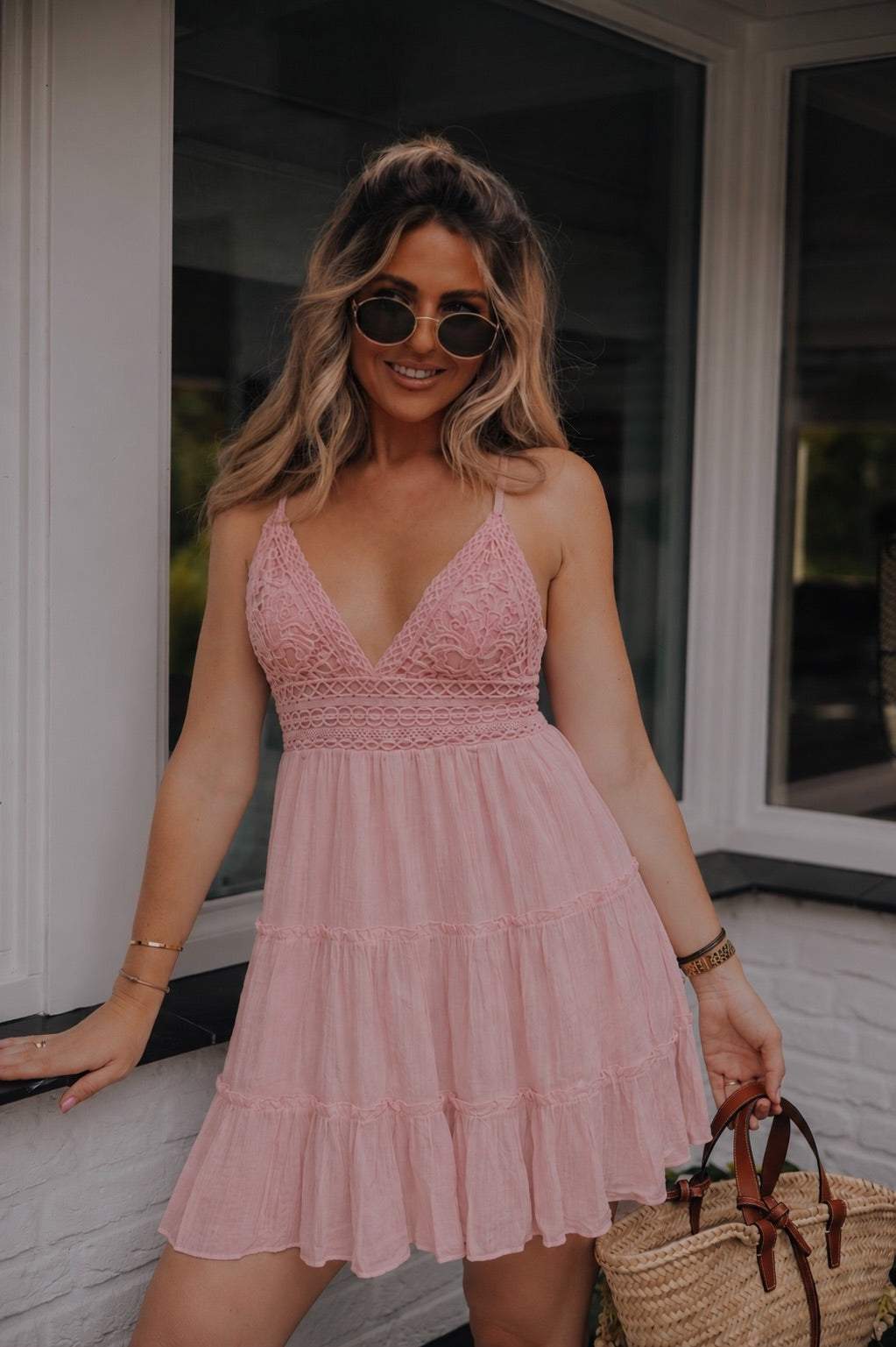 Robe Céleste Rose