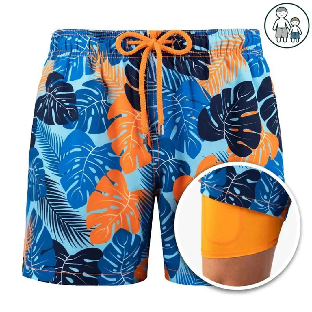 BRYNOUVELLE | SHORT DE BAIN SÉCHAGE RAPIDE POUR HOMMES