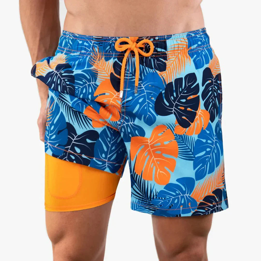 BRYNOUVELLE | SHORT DE BAIN SÉCHAGE RAPIDE POUR HOMMES