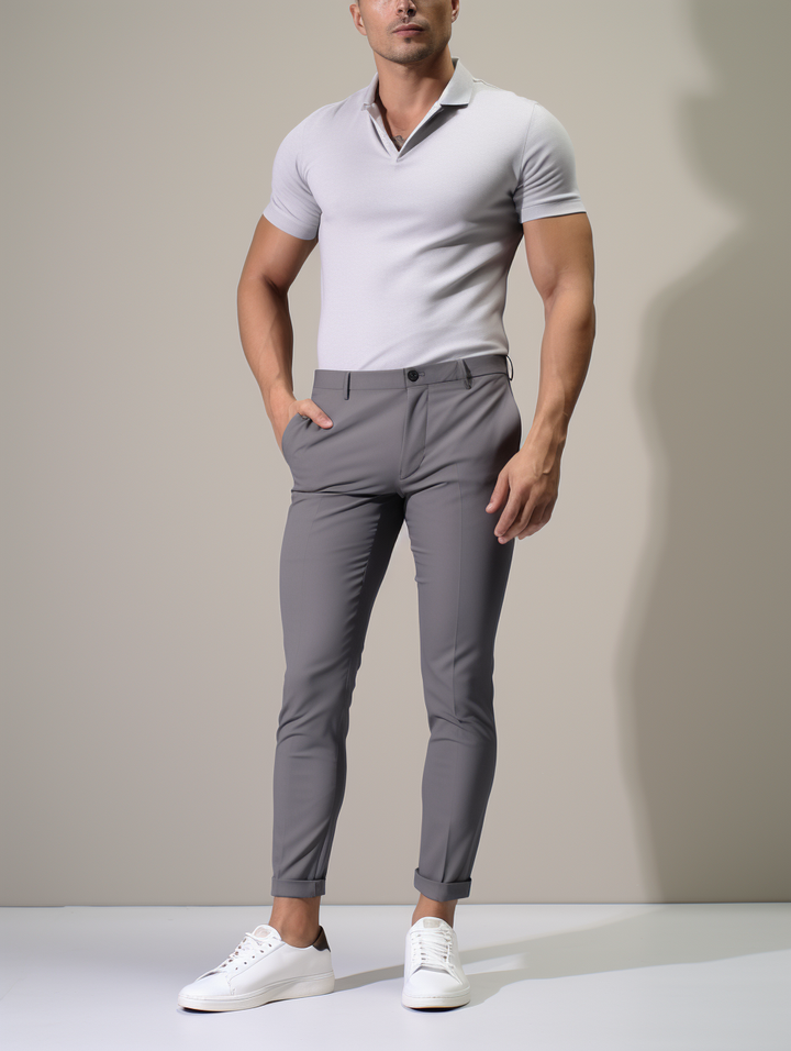 BRYNOUVELLE | PANTALONS STRETCH POUR HOMMES