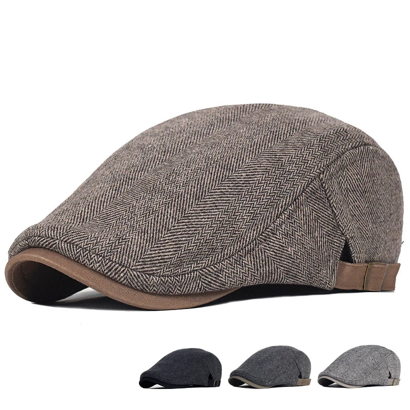BRYNOUVELLE | CASQUETTE À MOTIF CHEVRON POUR HOMME