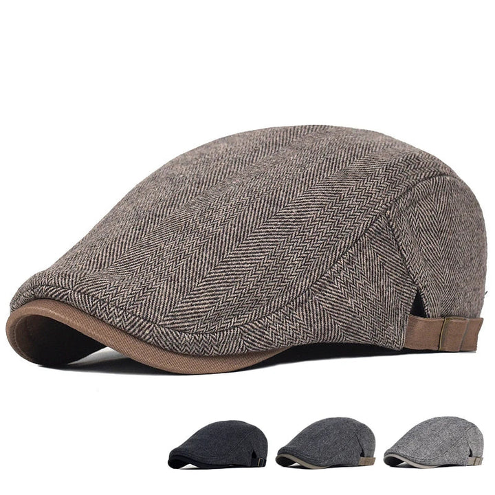 BRYNOUVELLE | CASQUETTE À MOTIF CHEVRON POUR HOMME