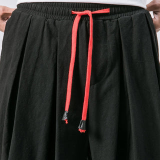 BRYNOUVELLE | PANTALONS OVERSIZE EN COTON