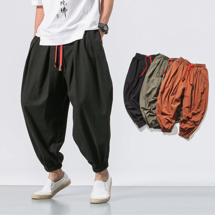 BRYNOUVELLE | PANTALONS OVERSIZE EN COTON