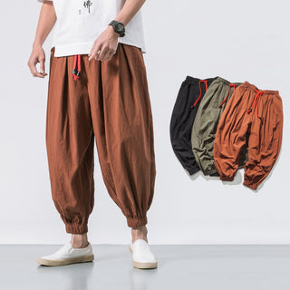 BRYNOUVELLE | PANTALONS OVERSIZE EN COTON