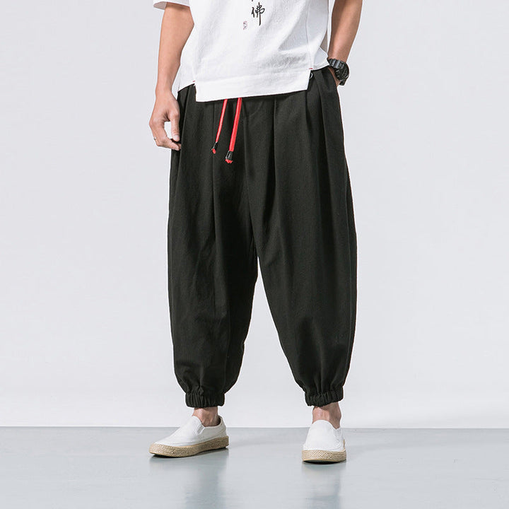 BRYNOUVELLE | PANTALONS OVERSIZE EN COTON