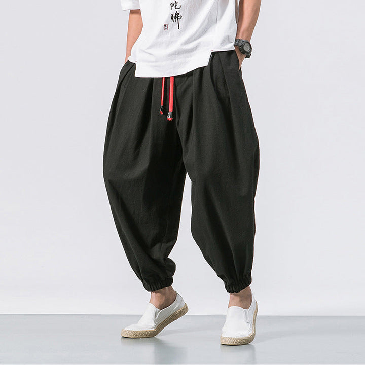 BRYNOUVELLE | PANTALONS OVERSIZE EN COTON