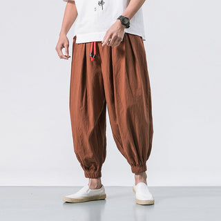 BRYNOUVELLE | PANTALONS OVERSIZE EN COTON
