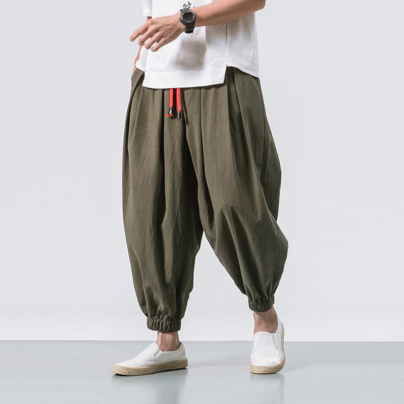 BRYNOUVELLE | PANTALONS OVERSIZE EN COTON