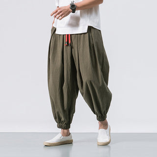 BRYNOUVELLE | PANTALONS OVERSIZE EN COTON
