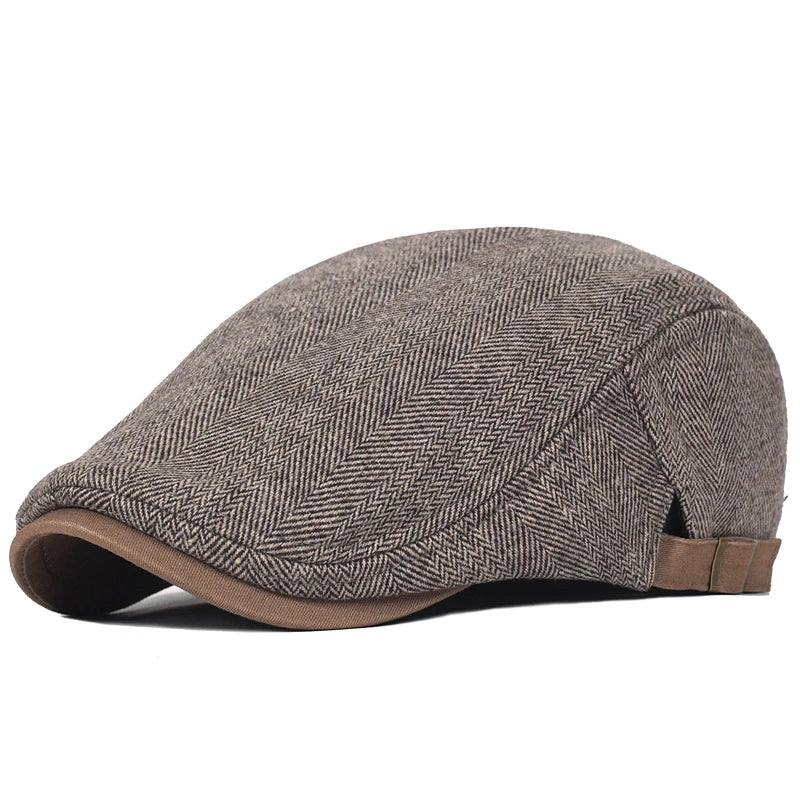 BRYNOUVELLE | CASQUETTE À MOTIF CHEVRON POUR HOMME