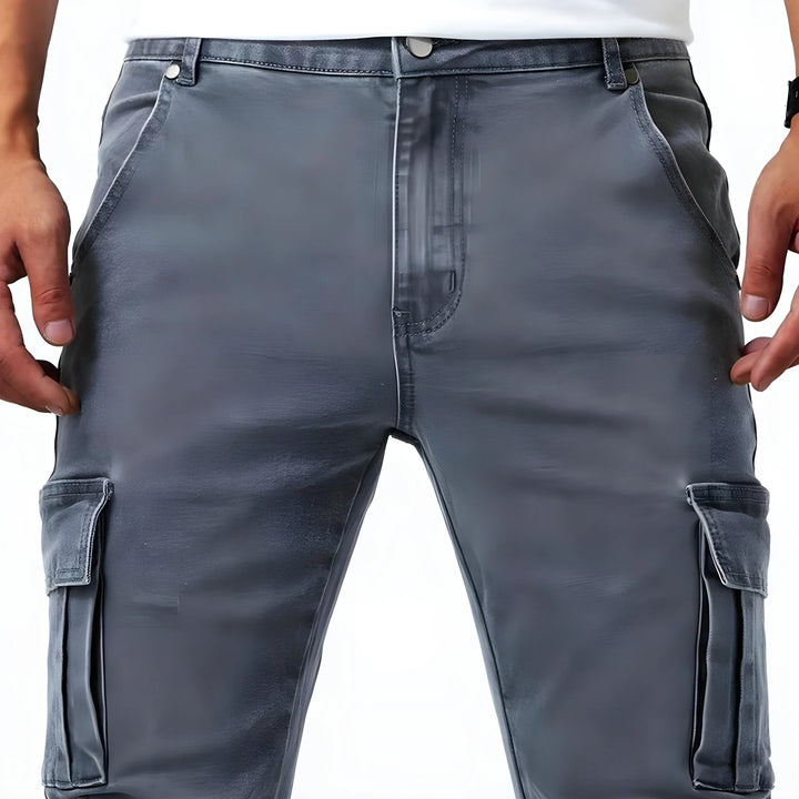 BRYNOUVELLE | PANTALON CARGO STRETCH POUR HOMMES