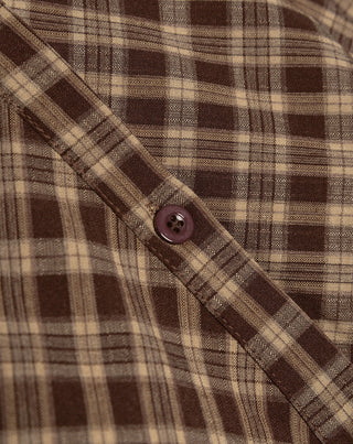 BLOUSE À CARREAUX ISAYA