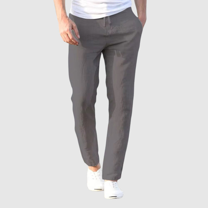 BENIAMINO | PANTALON LÉGER EN LIN