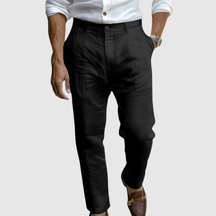 BRYNOUVELLE | PANTALONS EN LIN D&