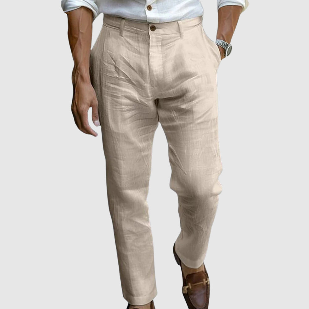 BRYNOUVELLE | PANTALONS EN LIN D&