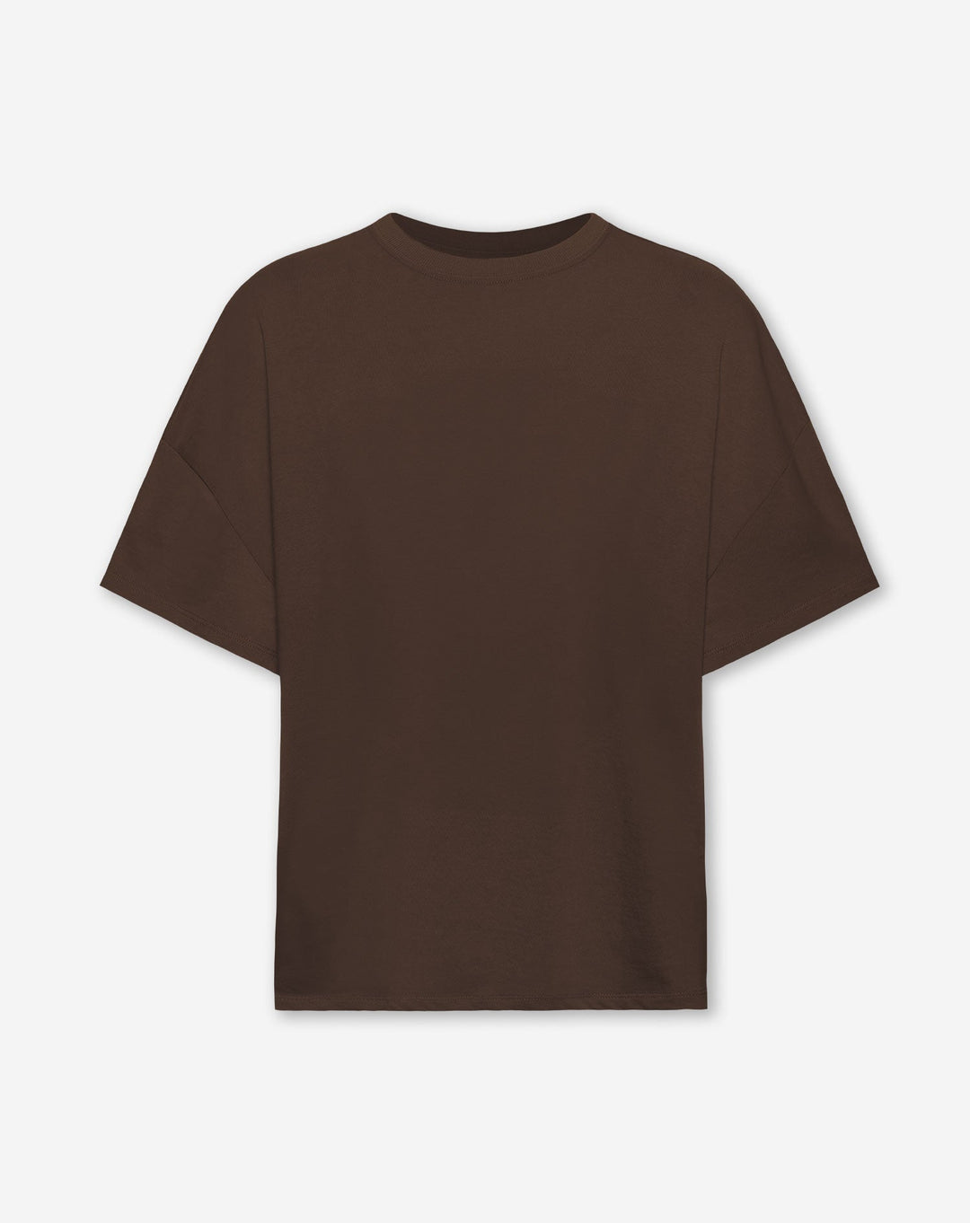 T-SHIRT OVERSIZE BASIQUE BRUN