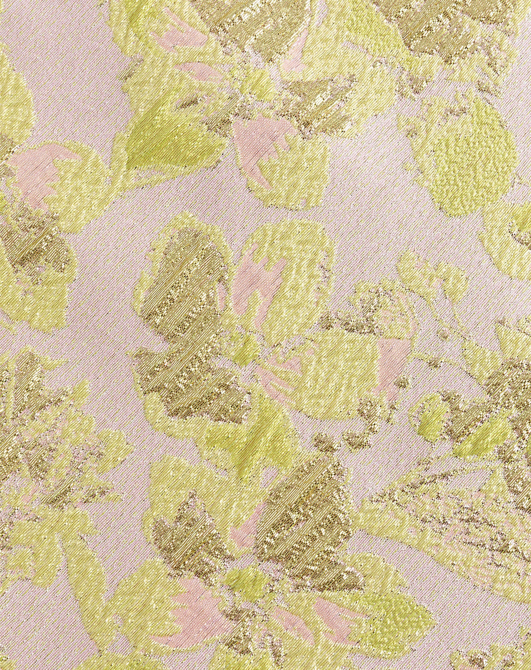 BOMBER JACQUARD FLEURI JAUNE CLAIR