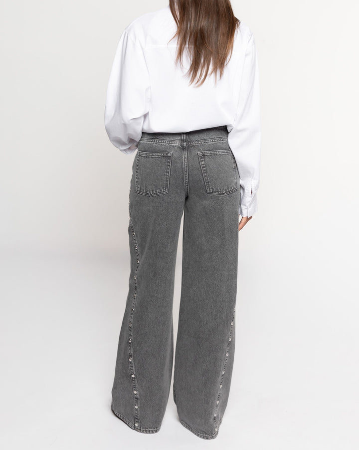 BLOUSE À NŒUD BLANC
