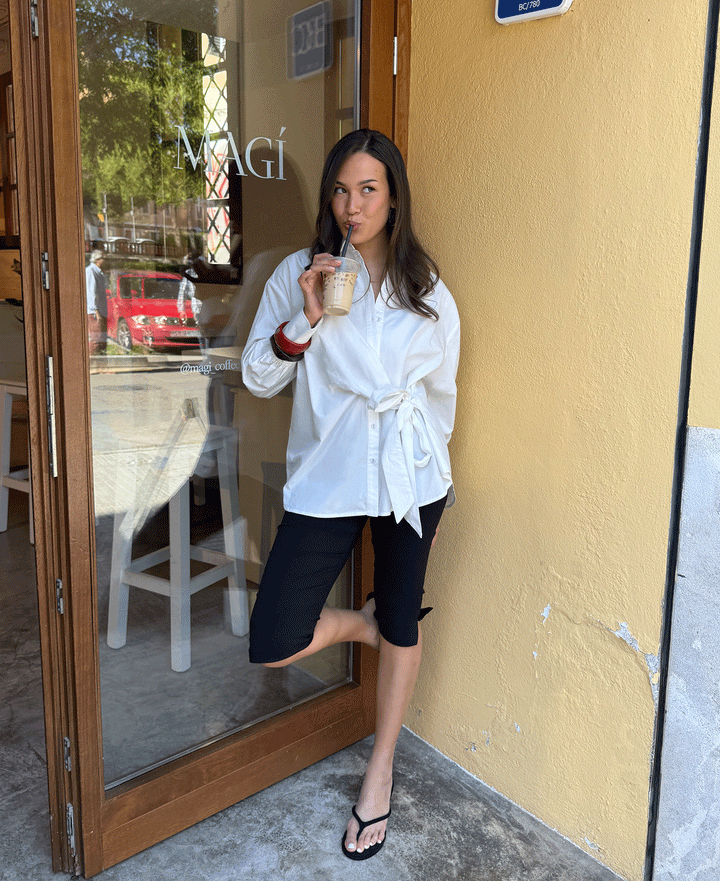 BLOUSE OVERSIZE ENROULÉE SALLY