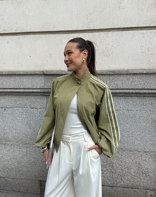VESTE TRACK BEX VERT OLIVE