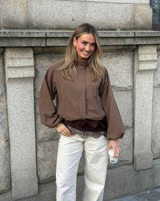 VESTE BRUNA TRACK BRUN
