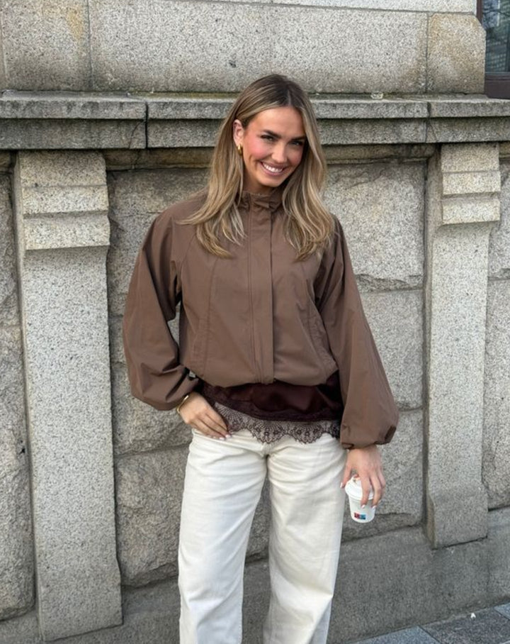 VESTE BRUNA TRACK BRUN