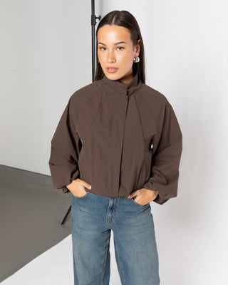 VESTE BRUNA TRACK BRUN