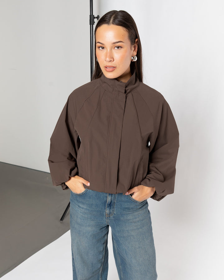 VESTE BRUNA TRACK BRUN