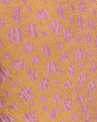 BOMBER JACQUARD FLEURS BRYCE ORANGE ROSE