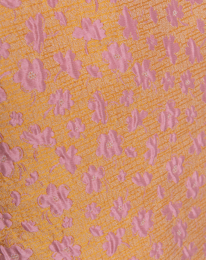 BOMBER JACQUARD FLEURS BRYCE ORANGE ROSE