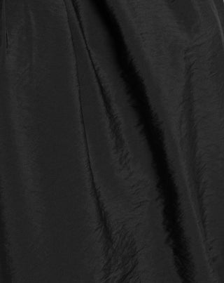 HAUT HALTER À HEM BUBBLE LUX NOIR