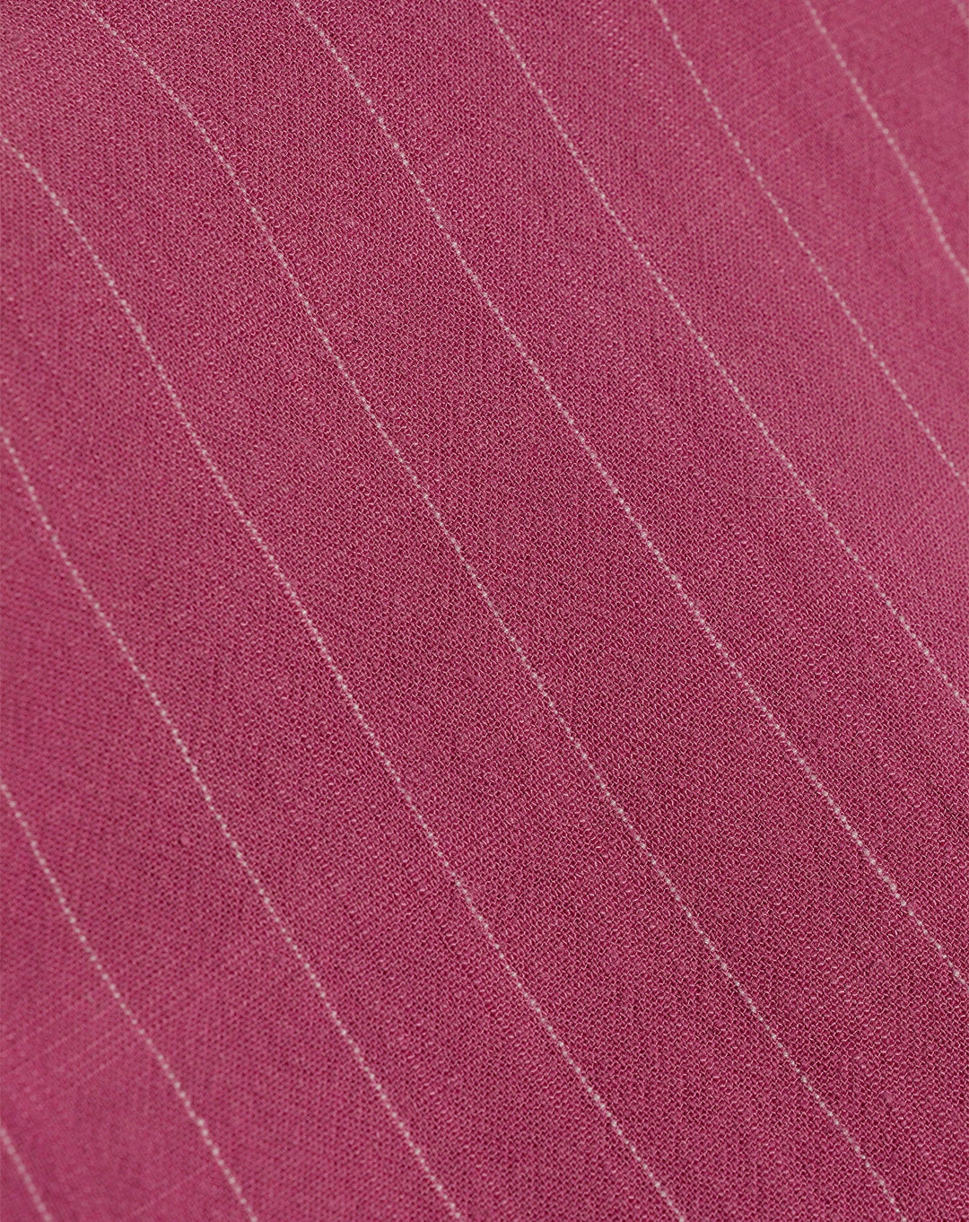 BLOUSE OVERSIZE EN LIN RHODE RAYURES CERISE